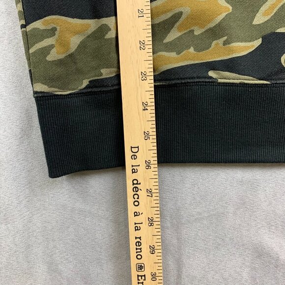 G Star Mens Sweater Medium Green Black Tiger Camo Crewneck Long Sleeve Army - Picture 8 of 9